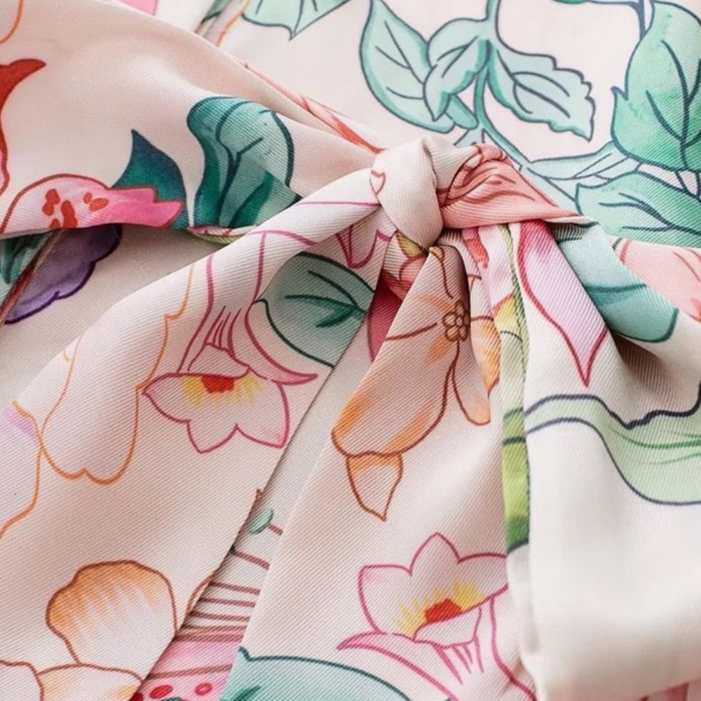 ✅SoLD✅Zara floral shirtdress - Picture 13 of 15